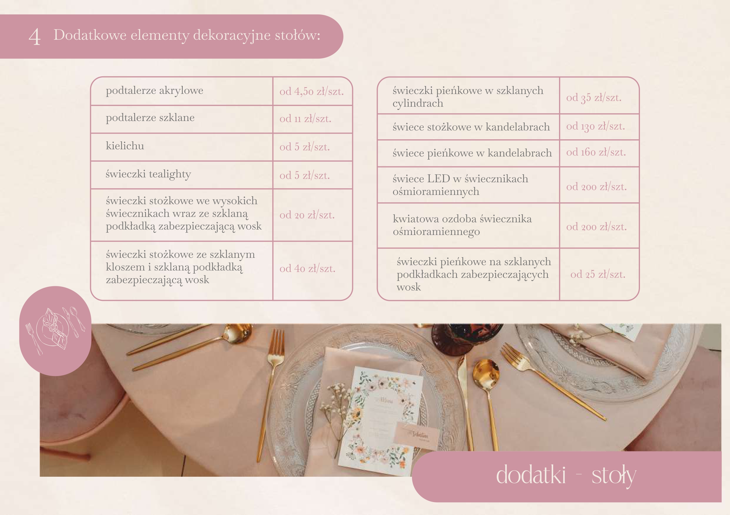 Piękne Chwile Dekoracje